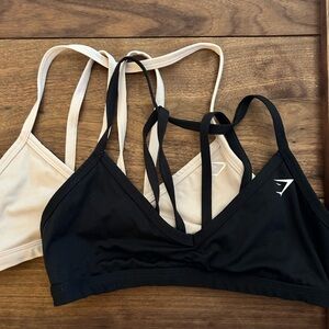 Gymshark strappy bralette bundle
